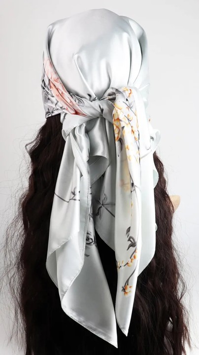 Hodvábna šatka 88x88cm, 