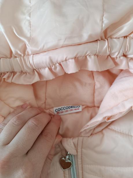 Zimná dievčenské bunda, coccodrillo,80
