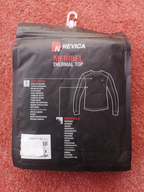 Nevica pánske termo tričko veľkosť xl, xl