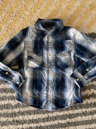 Károvaná košeľa, h&m,116