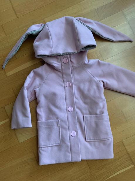 Zimny kabatik zajacik od lali, 92