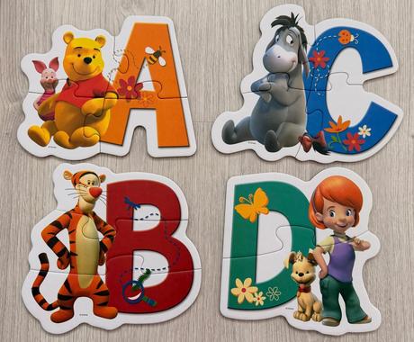Trefl puzzle a, b, c, d,