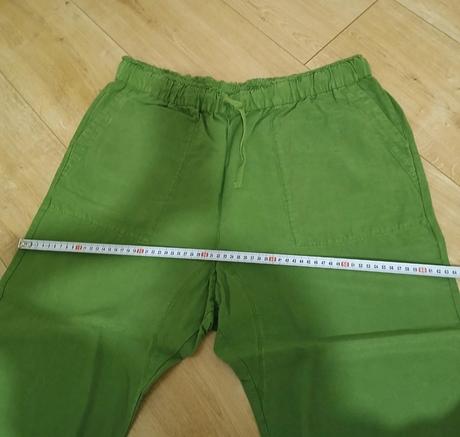 7/8 ľanové nohavice zara, zara,xxl