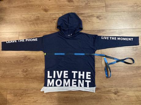 Mikina 2ks rifle 1ks, h&m,164