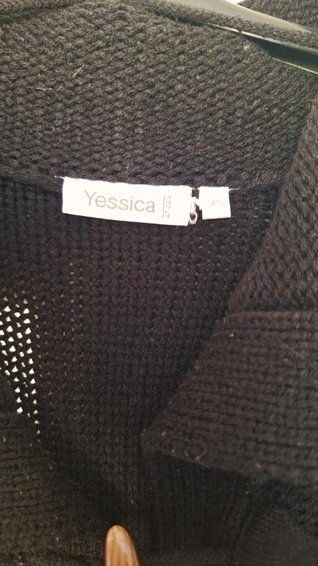 Dlhý hrubý sveter, c&a,xs