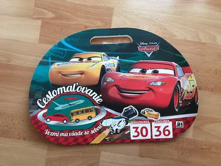 Cestomaľovanie - cars, 