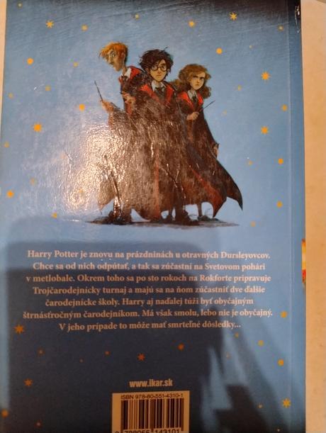Harry potter a ohnivá čaša, 