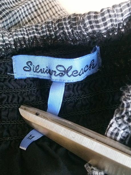 Dámske čierno biele šaty, siluir heach, m, m