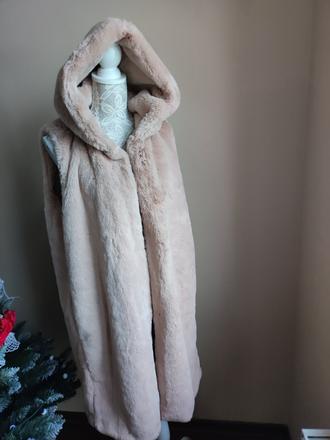 Dámska kožusinova vesta, reserved,l