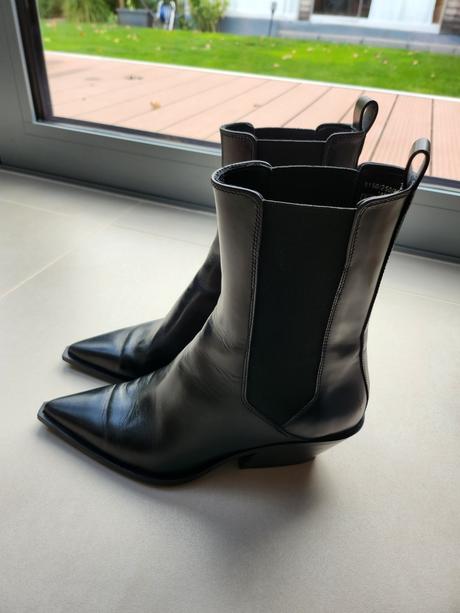 Kožené čižmy massimo dutti, 37