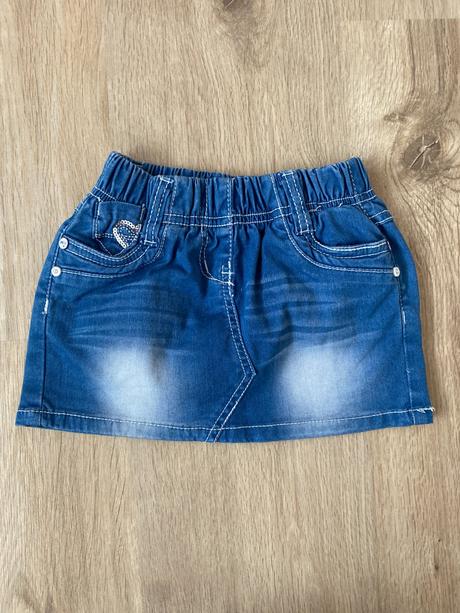 Riflová sukňa, veľkosť 98-104, lusa,98