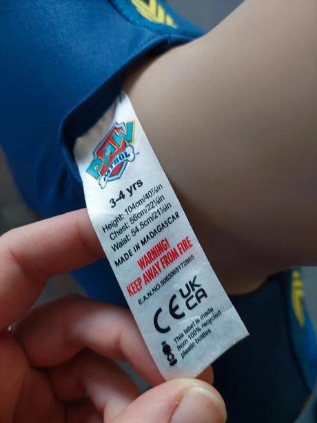 92. chase paw patrol veľ. 104,