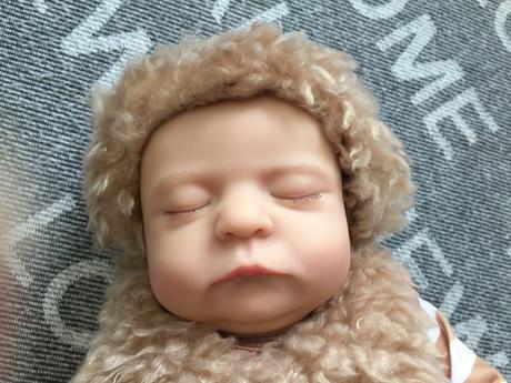 Realisticka babika, babatko 42cm,