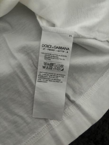Tričko dolce & gabbana, s