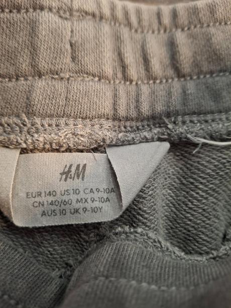 Presivane teplaky, h&m,140