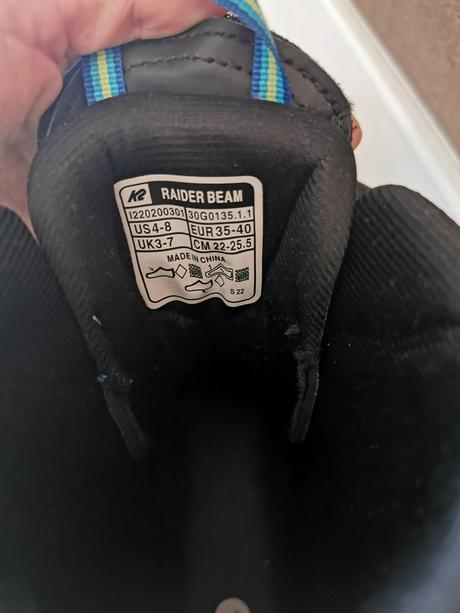 In line korčule k2 vel. 35-40, nove, k2,37