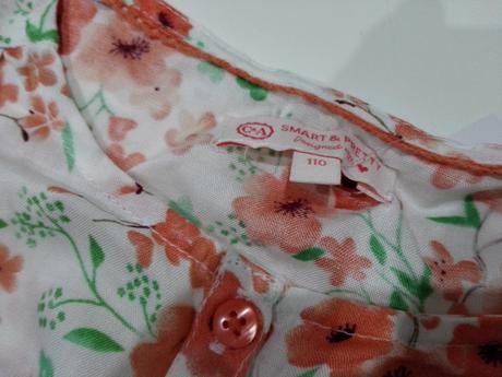 Kvietkový letný overal, c&a,116