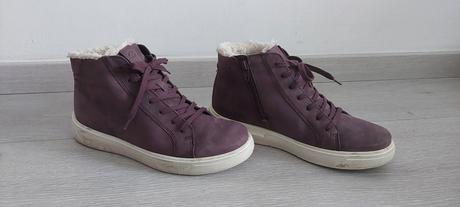 Kvalitná členková zimná obuv, ecco,39