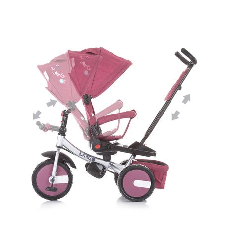 Detská otočná trojkolka,