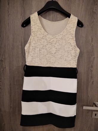 Pruhované šaty veľkosť 36, 36