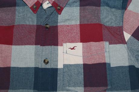 Károvaná košeľa hollister v. s, hollister,s