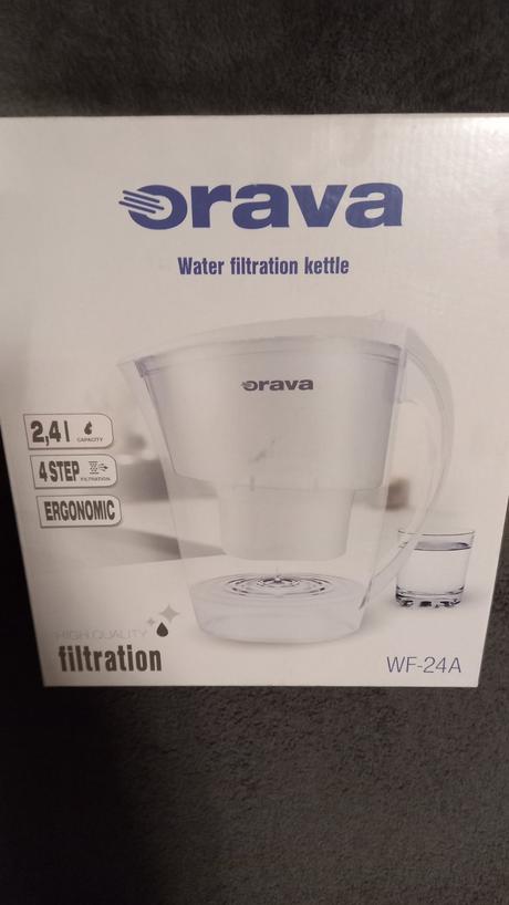 Filtračná kanvica, orava