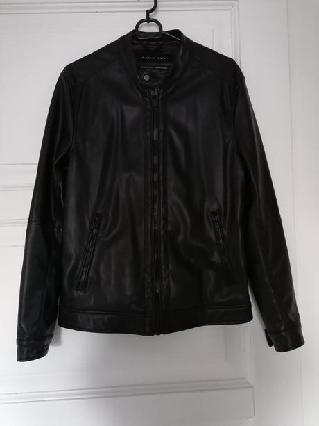 Koženková bunda, zara,s