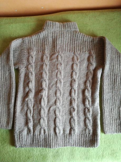 Pletený sveter, xl