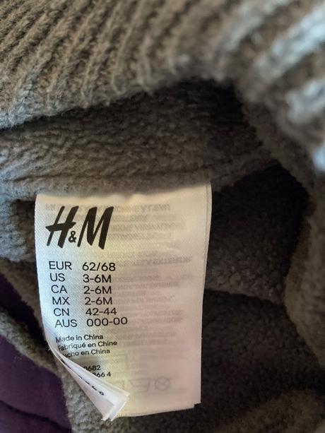 Zimná čiapka, h&m,68