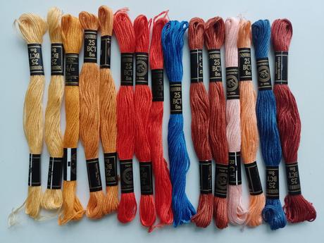 Mulinky na vyšívanie, 