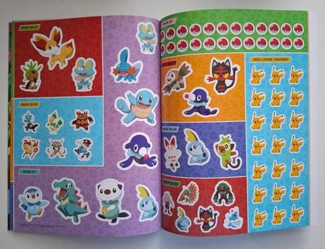 Knižka "pokémon" s aktivitami a nálepkami,