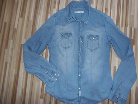 Riflová košeľa, m