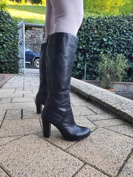 Kožené čižmy geox 38, geox,38