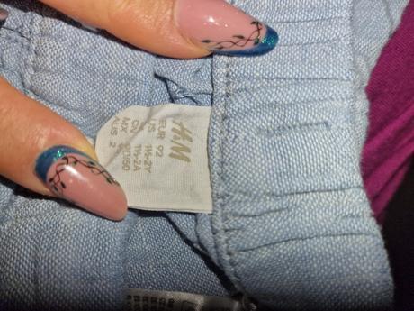 Lanove nohavice, h&m,92