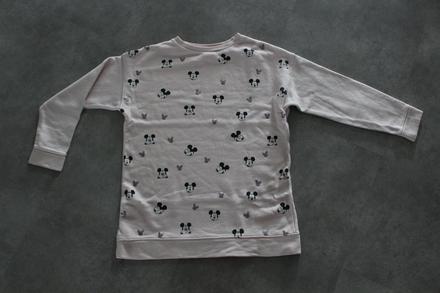 Ružová mikina s mickey mausom, disney,140