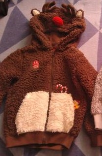 Vianočná mikina sob vel.122, f&f,122