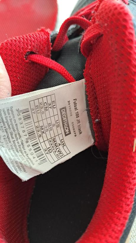 Tenisky halovky 37, decathlon,37