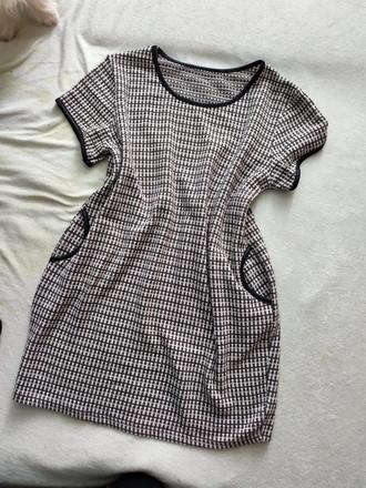 Úpletové minišaty, xl