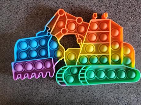 Antistresová hračka silikónová, 