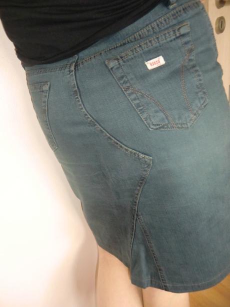 Riflová mini sukňa vel 36/38, h&m,38