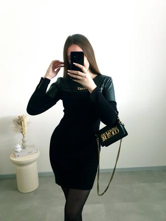 Čierne šaty relish m, 38 / m