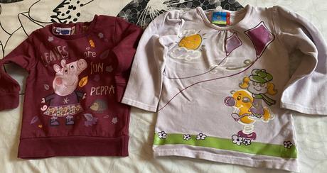 Teplá mikinka s potlačou peppa pig v. 86, 86