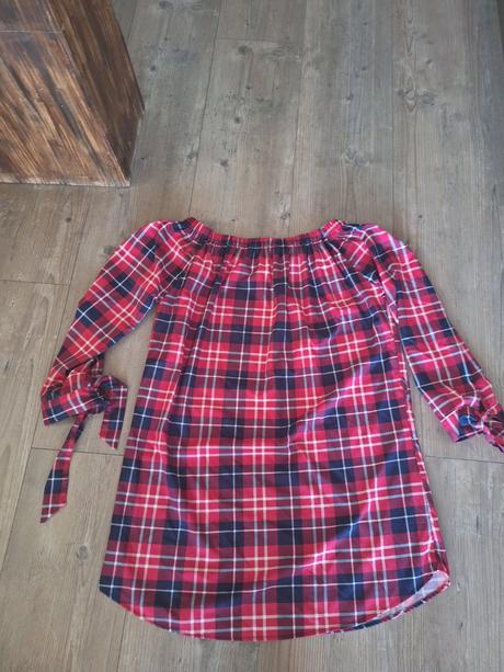 Kockovane saty, xl