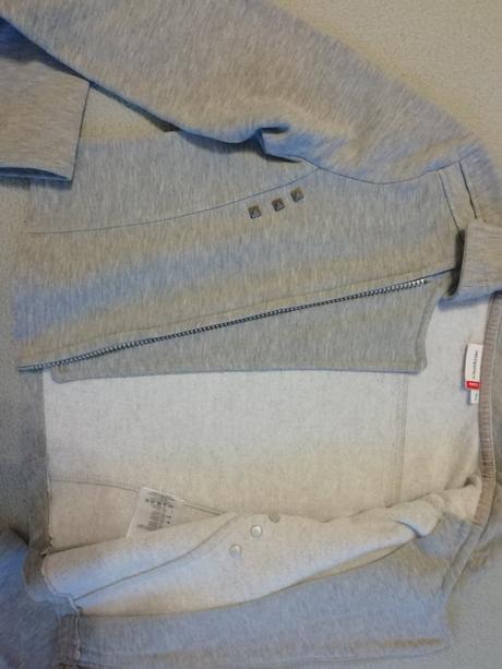 Dievčenská crop top mikina s golierikom., 152