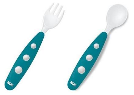 Nuk detský príbor (vidlička+lyžička), 