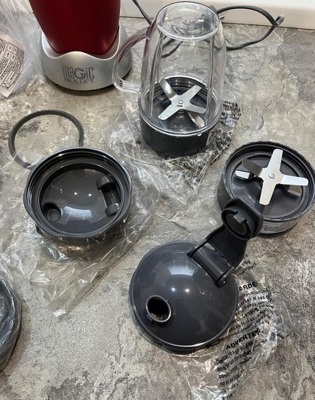 Delimano nutribullet 600w červený, 