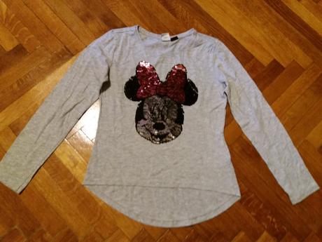 Tricko s minnie dlhy rukav 146/152, disney,152