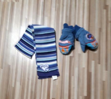 Nepremokave rukavice+ šal, 98