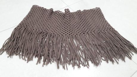 Dámsky strapcový šál, xxl