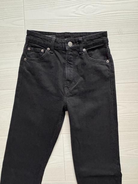 Zara - čierne džínsy, zara,32